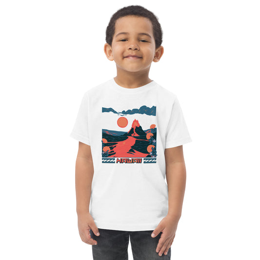 Volcano Hawaii Toddler Jersey T-Shirt