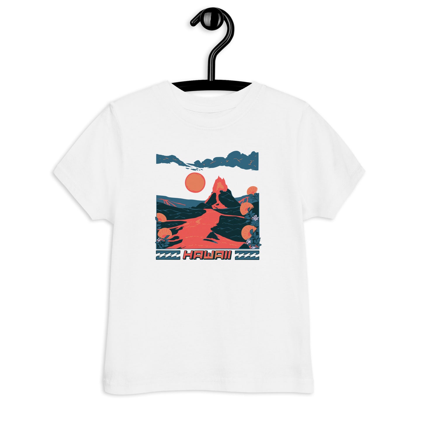 Volcano Hawaii Toddler Jersey T-Shirt