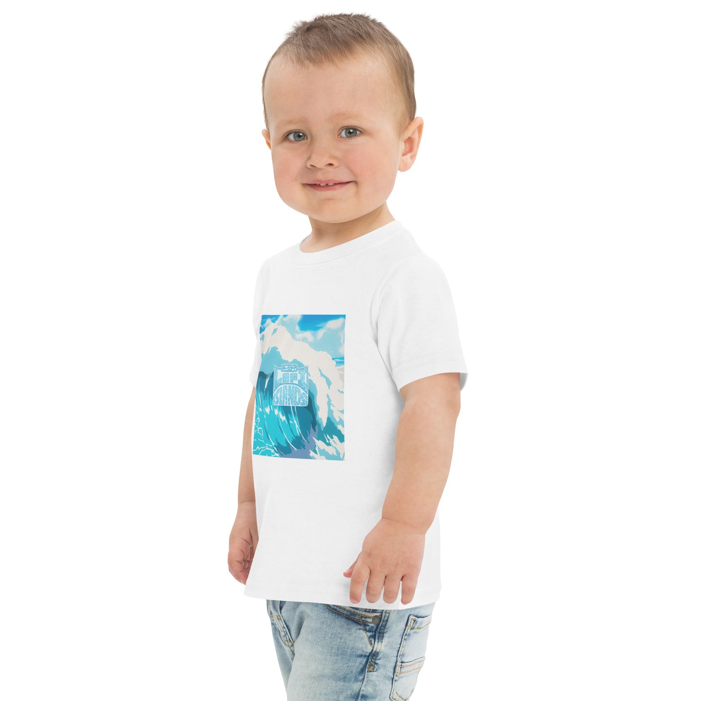 Islands Wave Toddler Jersey T-Shirt