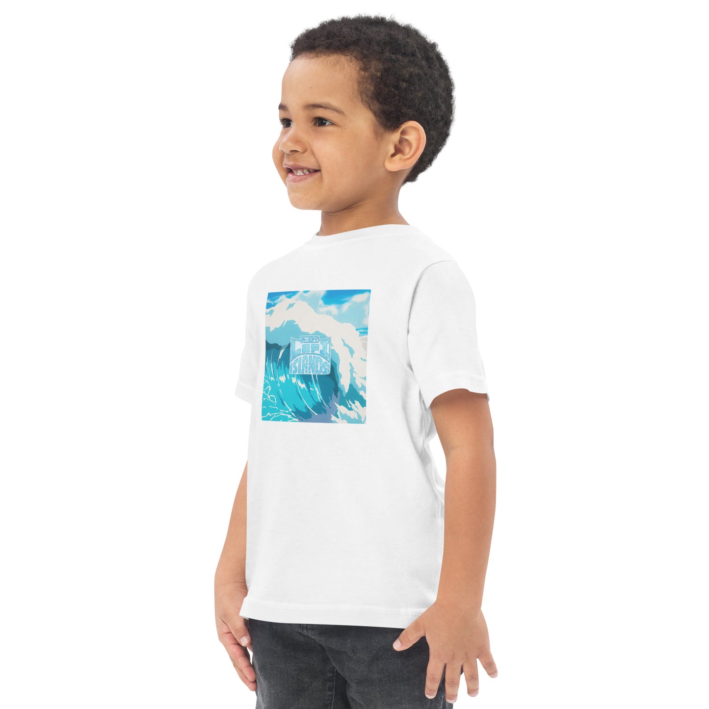 Islands Wave Toddler Jersey T-Shirt