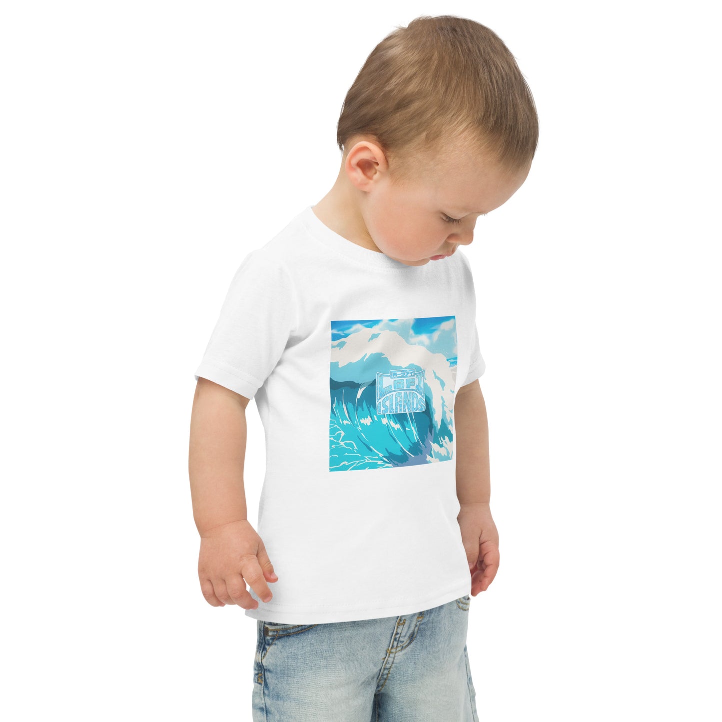 Islands Wave Toddler Jersey T-Shirt