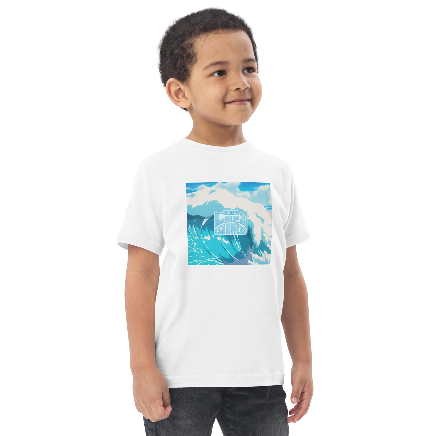 Islands Wave Toddler Jersey T-Shirt