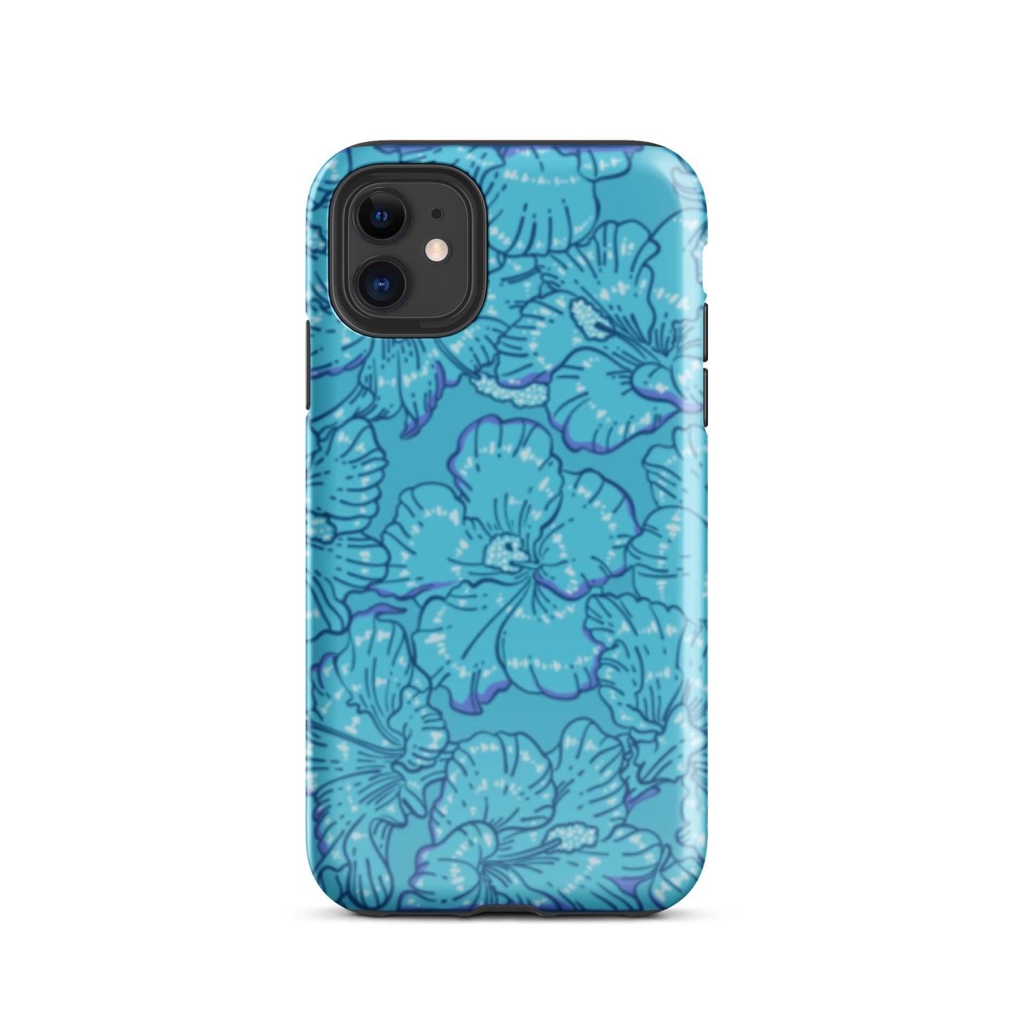 Blue Hibiscus Tough Case for iPhone®