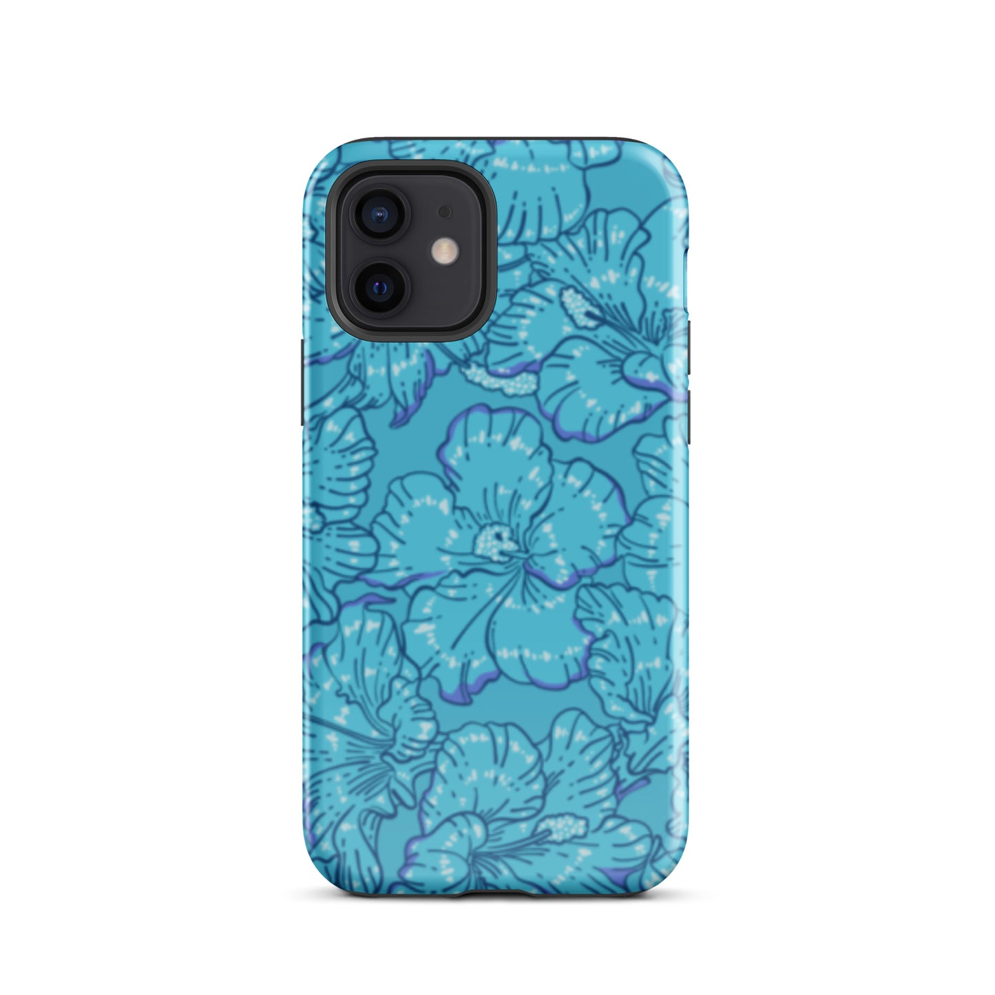 Blue Hibiscus Tough Case for iPhone®