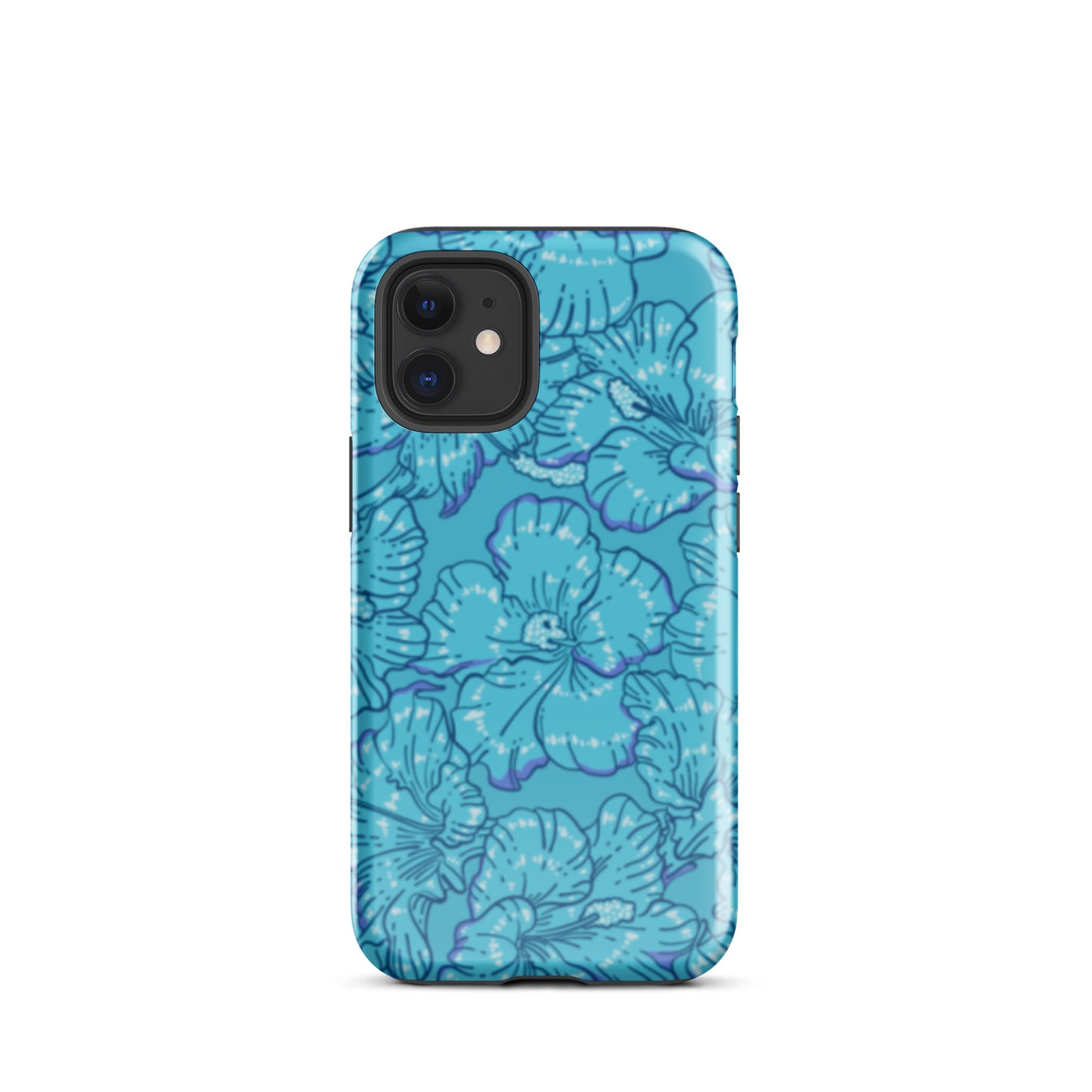 Blue Hibiscus Tough Case for iPhone®