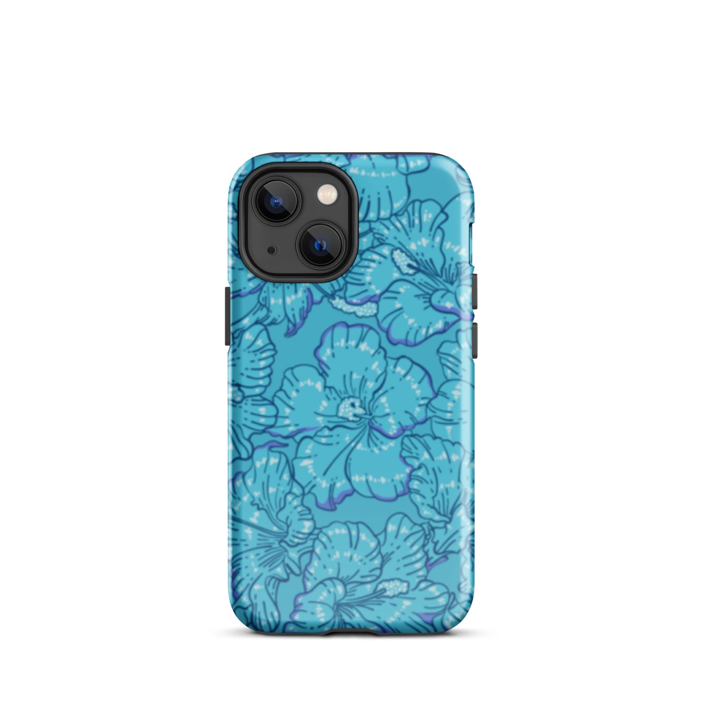 Blue Hibiscus Tough Case for iPhone®