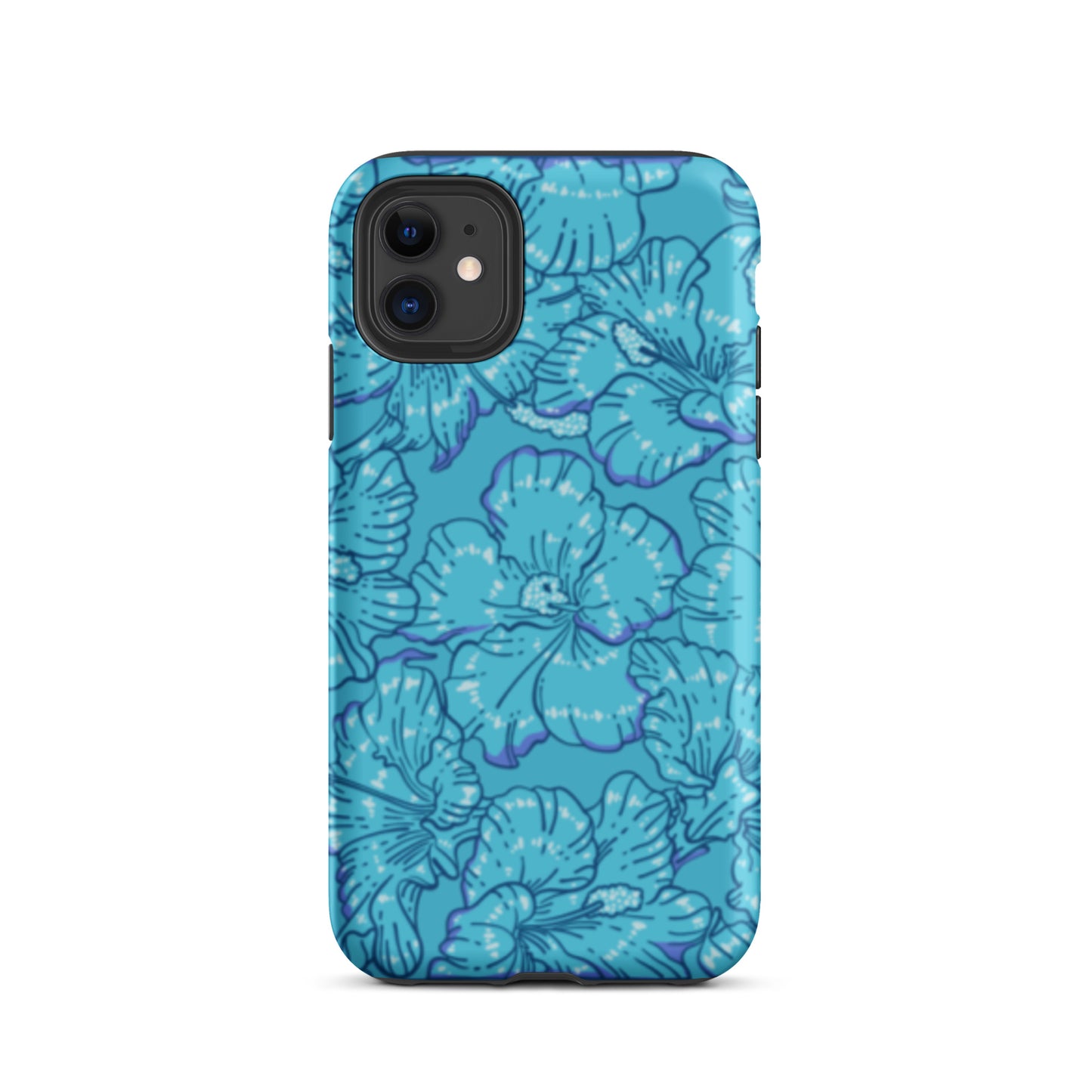 Blue Hibiscus Tough Case for iPhone®