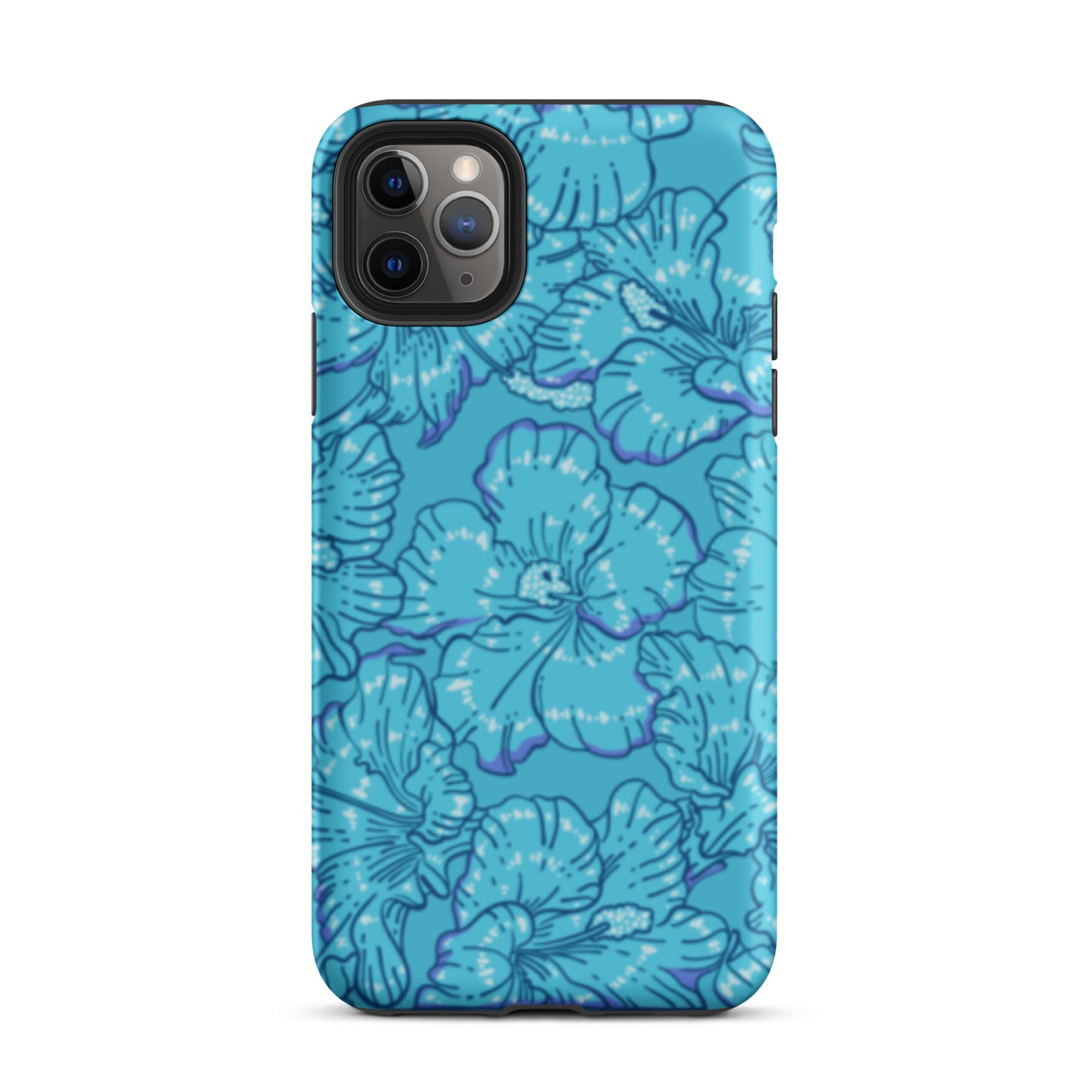 Blue Hibiscus Tough Case for iPhone®