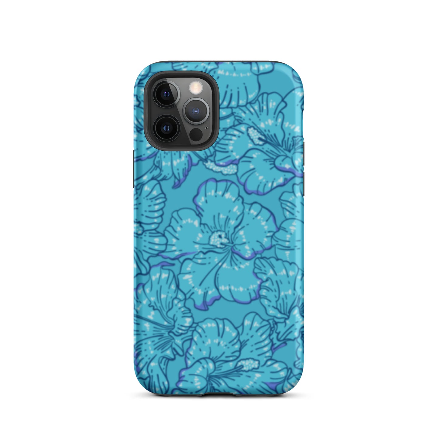 Blue Hibiscus Tough Case for iPhone®