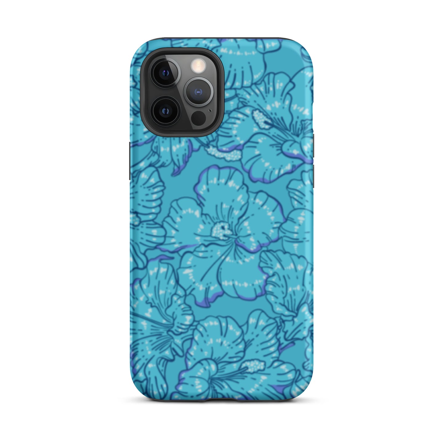 Blue Hibiscus Tough Case for iPhone®