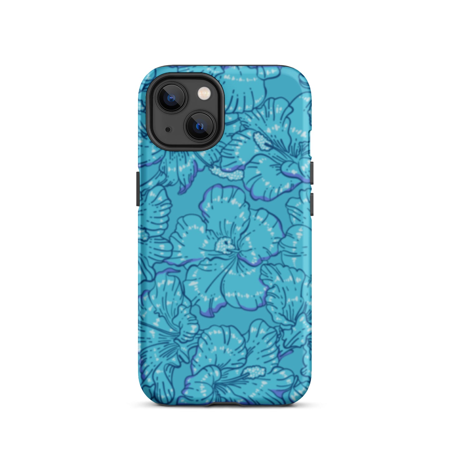 Blue Hibiscus Tough Case for iPhone®