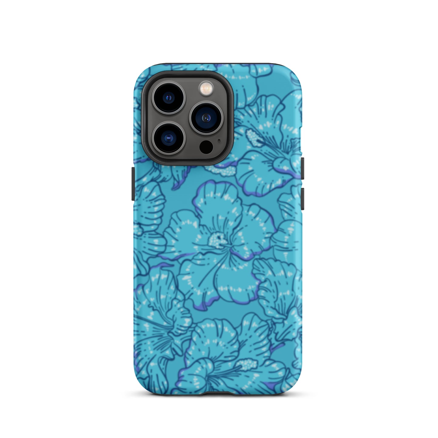 Blue Hibiscus Tough Case for iPhone®