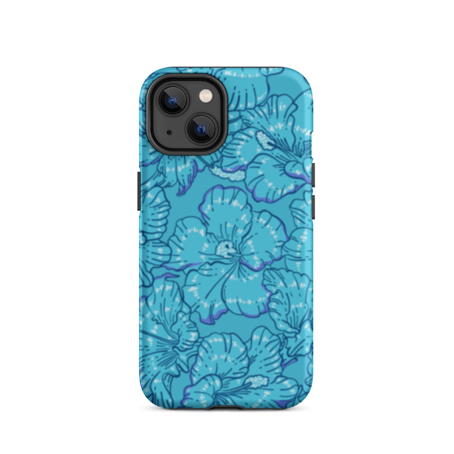 Blue Hibiscus Tough Case for iPhone®