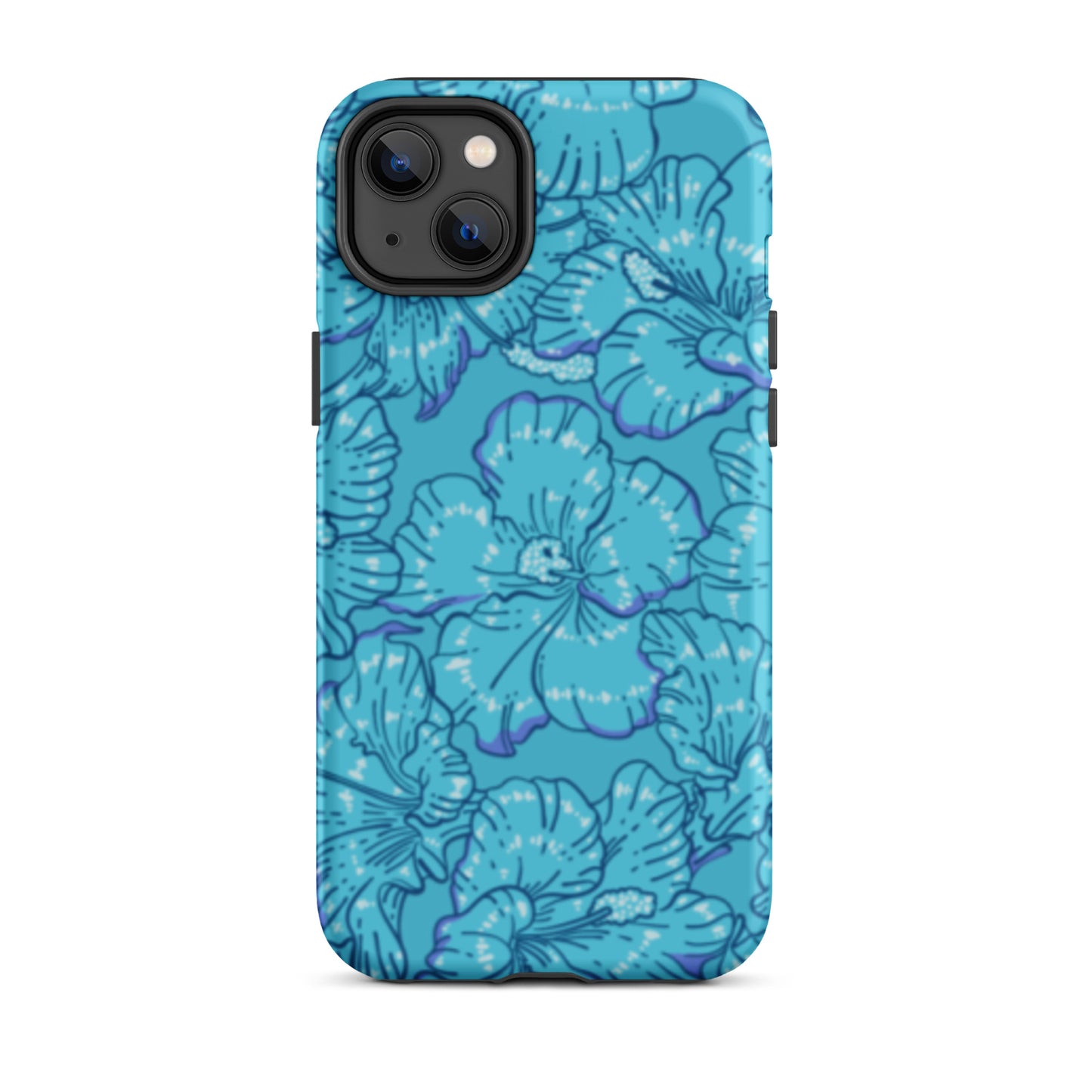 Blue Hibiscus Tough Case for iPhone®