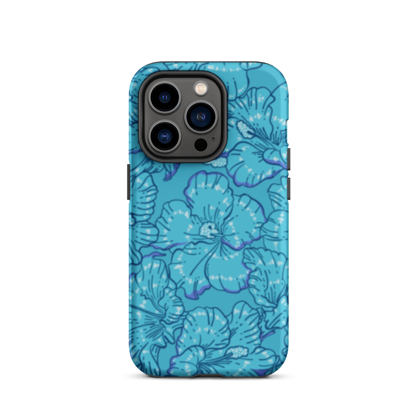 Blue Hibiscus Tough Case for iPhone®