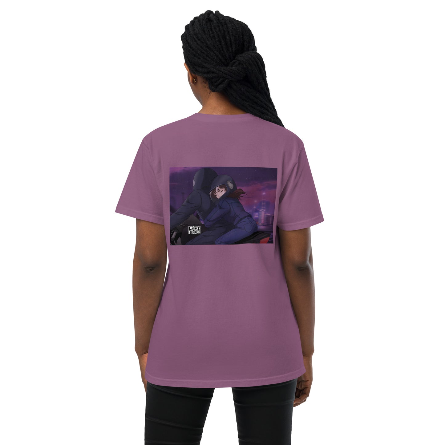 Motorcycle Ride Unisex Garment-Dyed Pocket T-Shirt