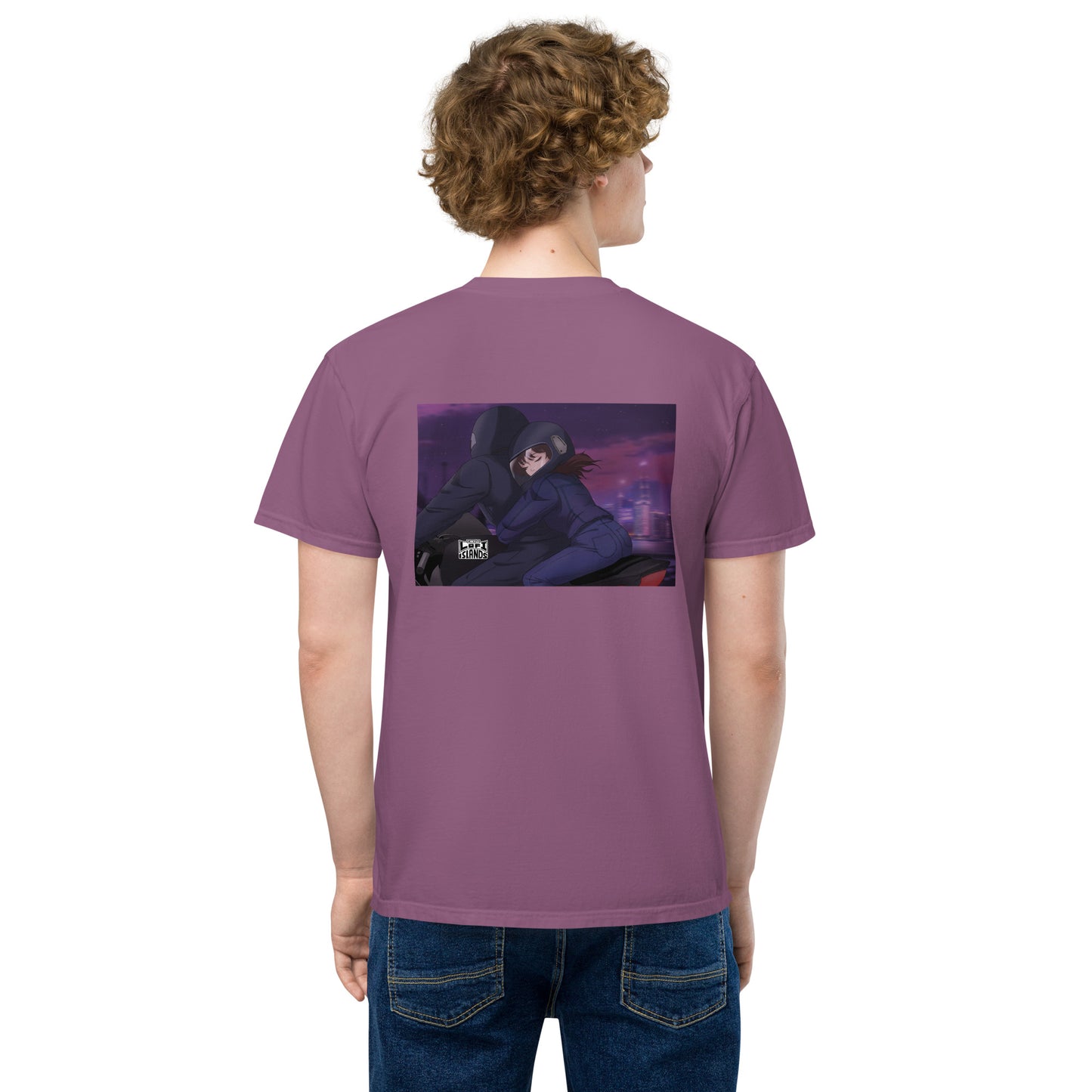 Motorcycle Ride Unisex Garment-Dyed Pocket T-Shirt