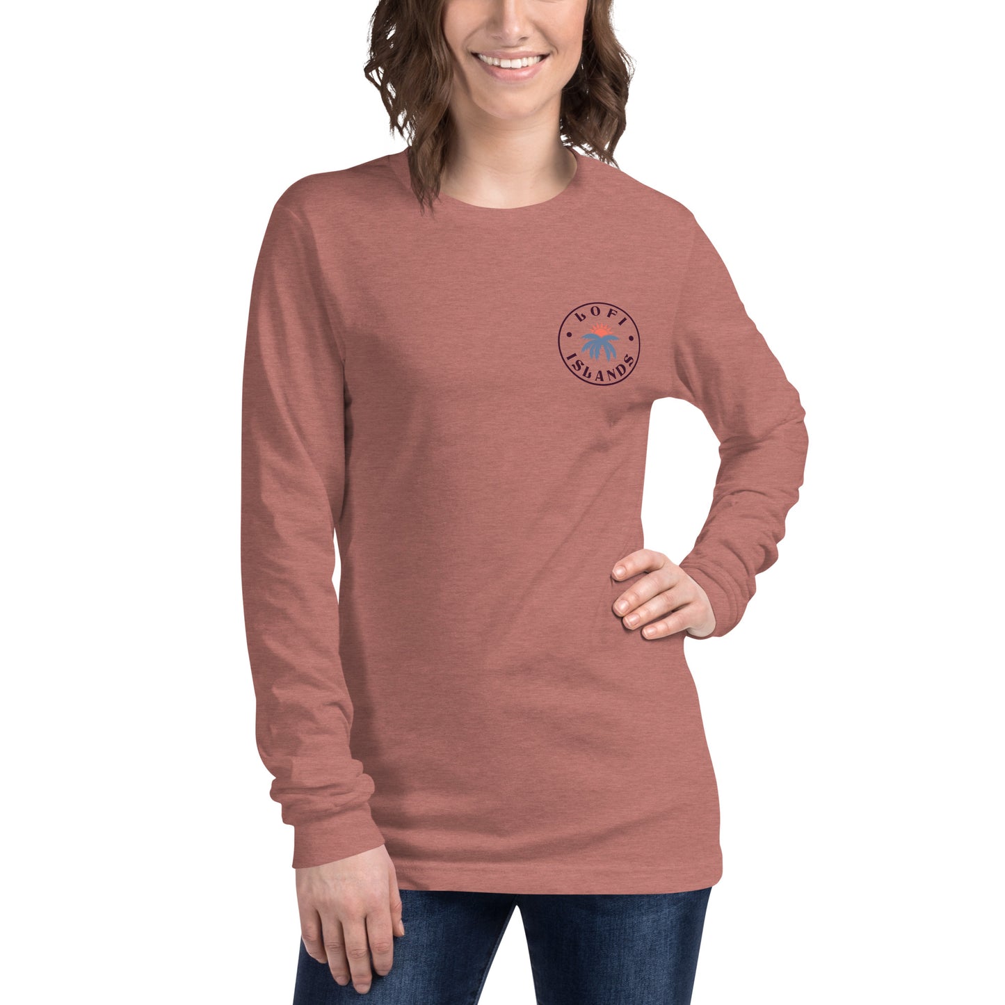 Hawaii Vinyl Records Unisex Long Sleeve Tee