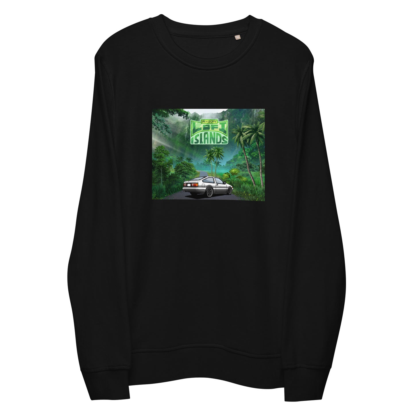 Lo-Fi Islands Kaneohe Drive Unisex Organic Sweatshirt