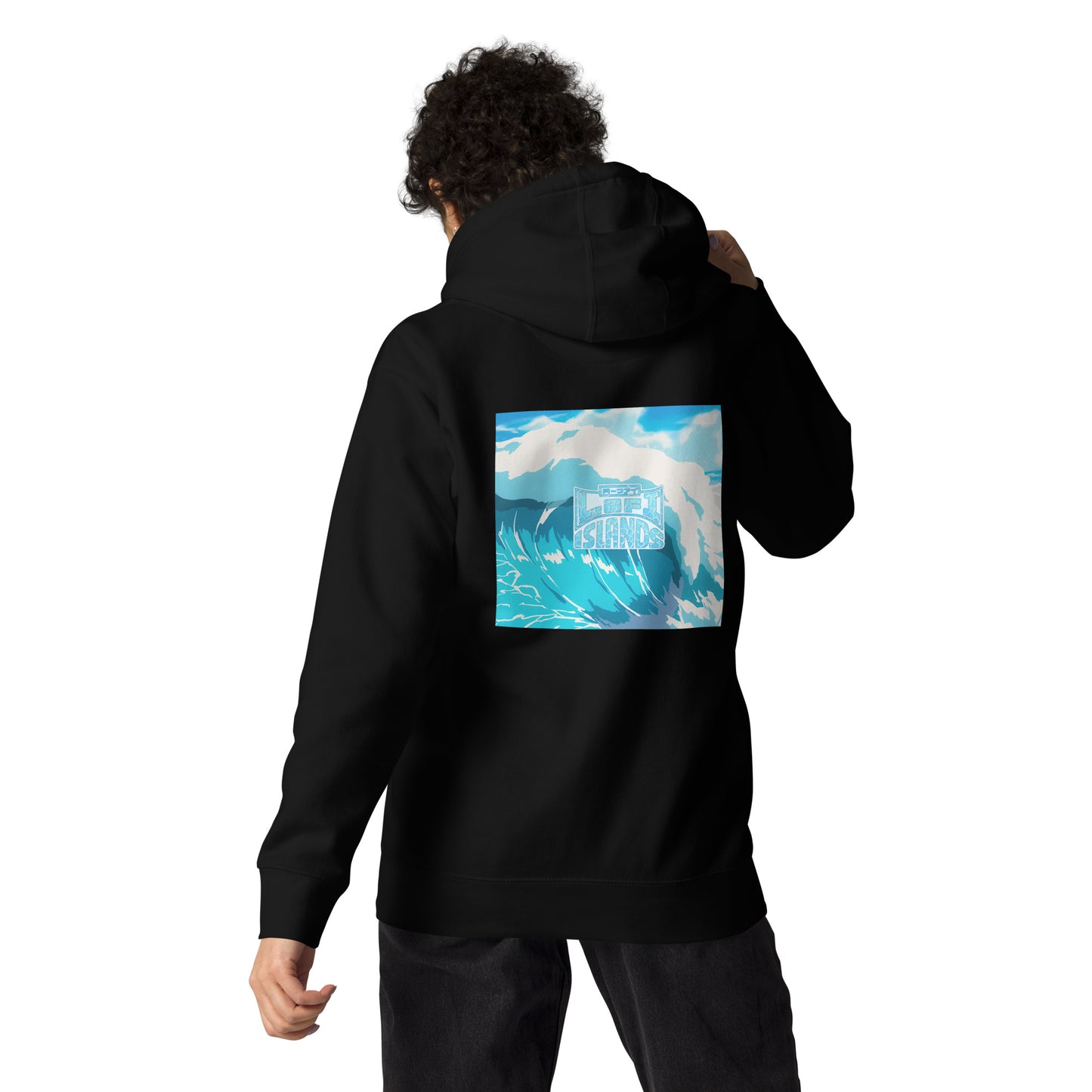 Lo-Fi Islands Wave Unisex Hoodie