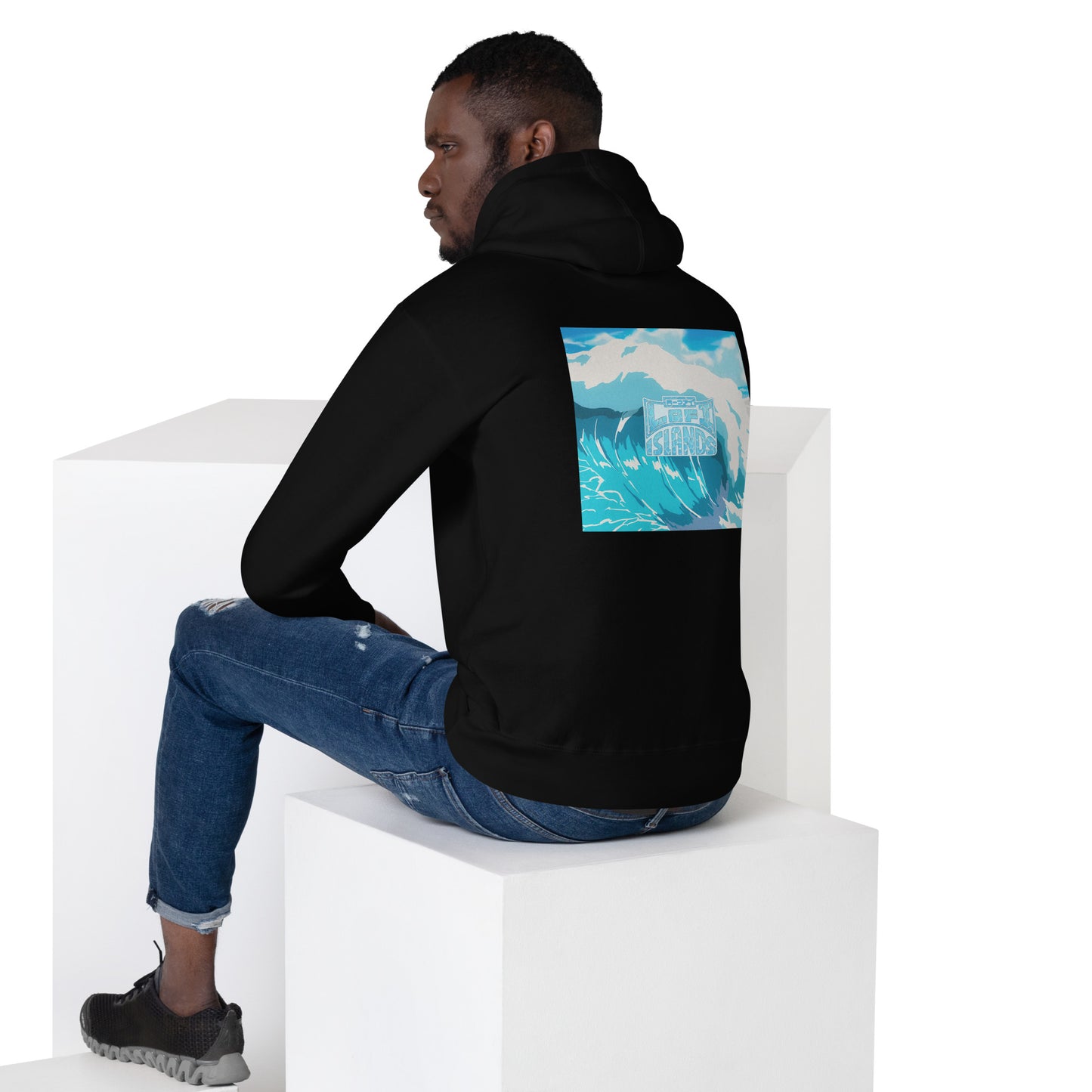 Lo-Fi Islands Wave Unisex Hoodie