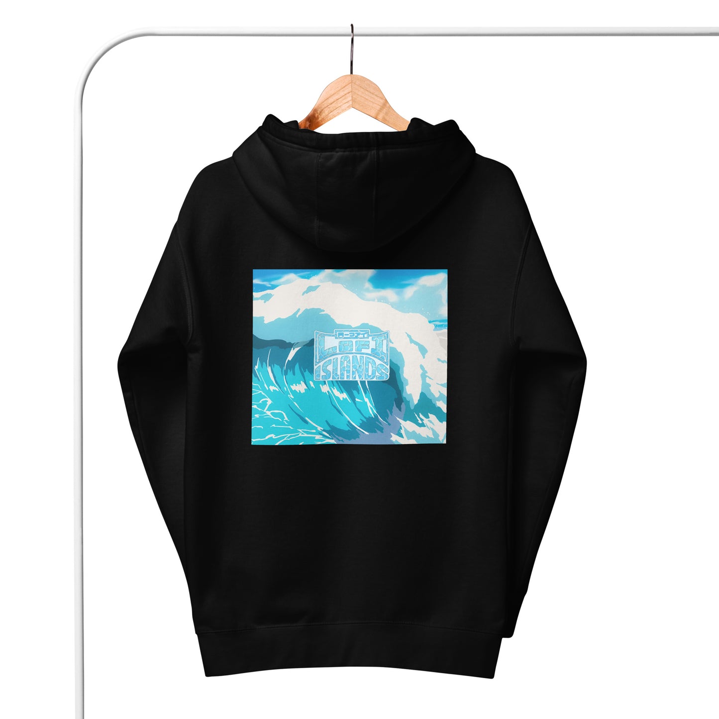 Lo-Fi Islands Wave Unisex Hoodie