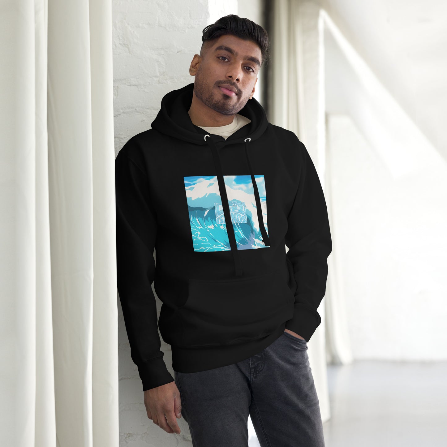 Lo-Fi Islands Wave Unisex Hoodie