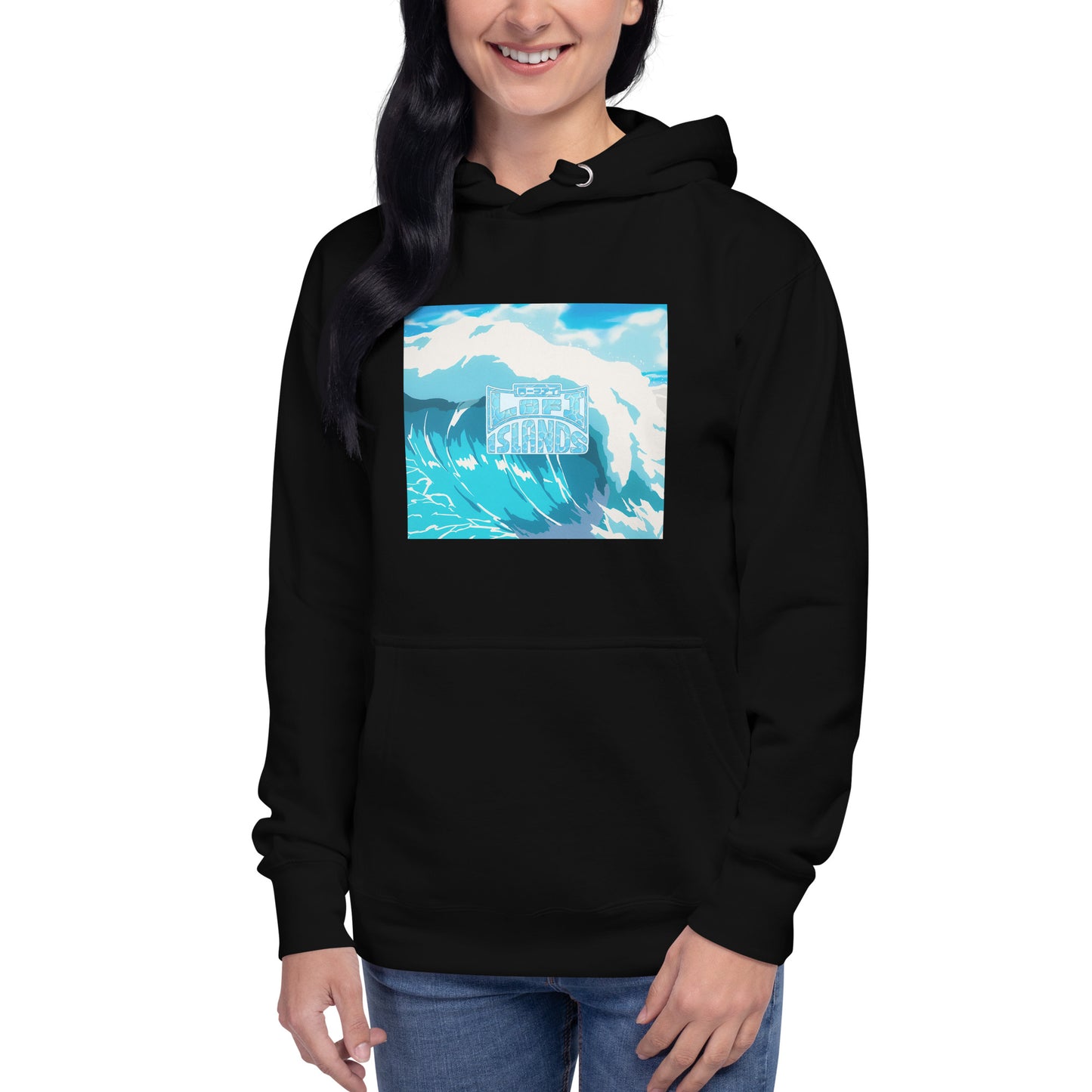 Lo-Fi Islands Wave Unisex Hoodie