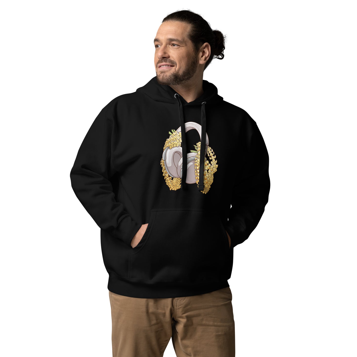 Puakenikeni Lo-Fi Lei Unisex Hoodie