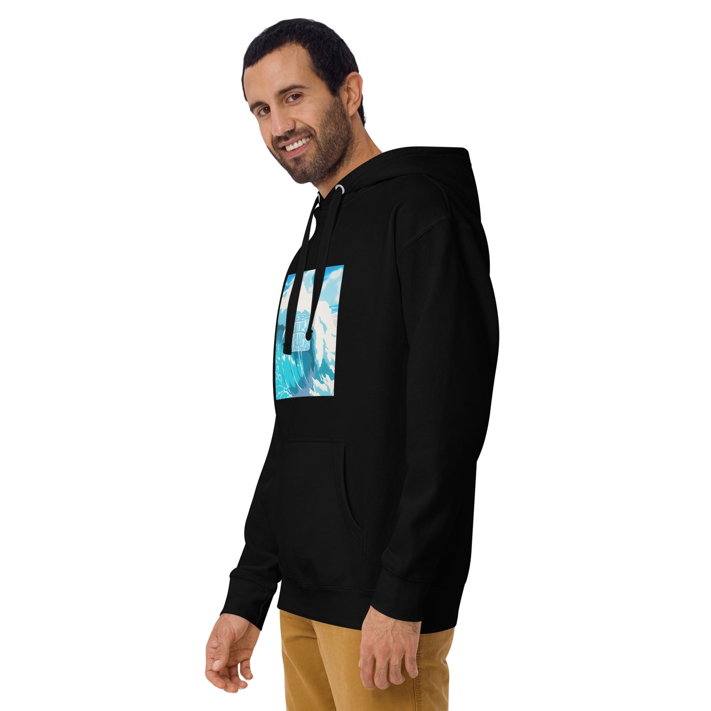 Lo-Fi Islands Wave Unisex Hoodie