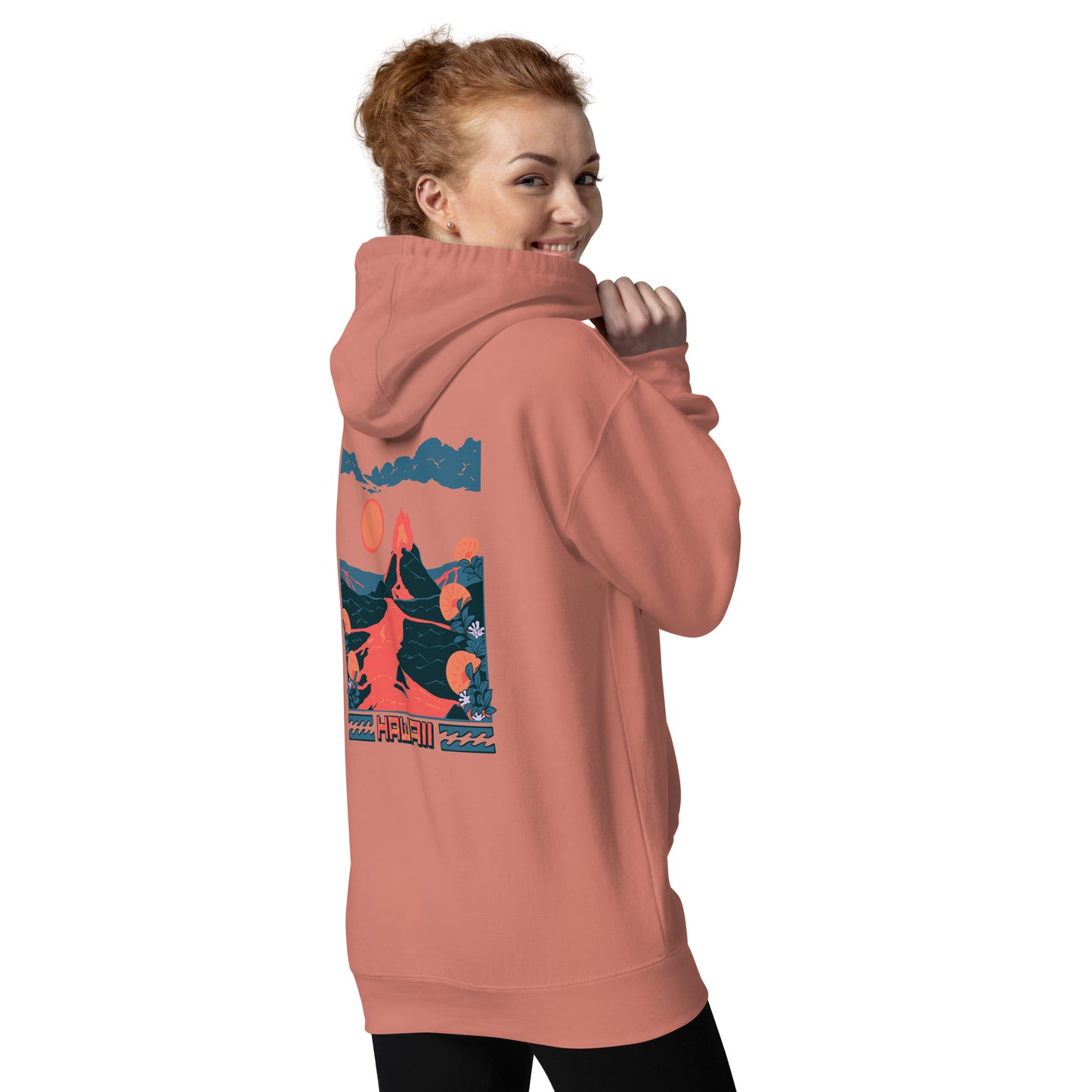 Volcano Hawaii Unisex Hoodie