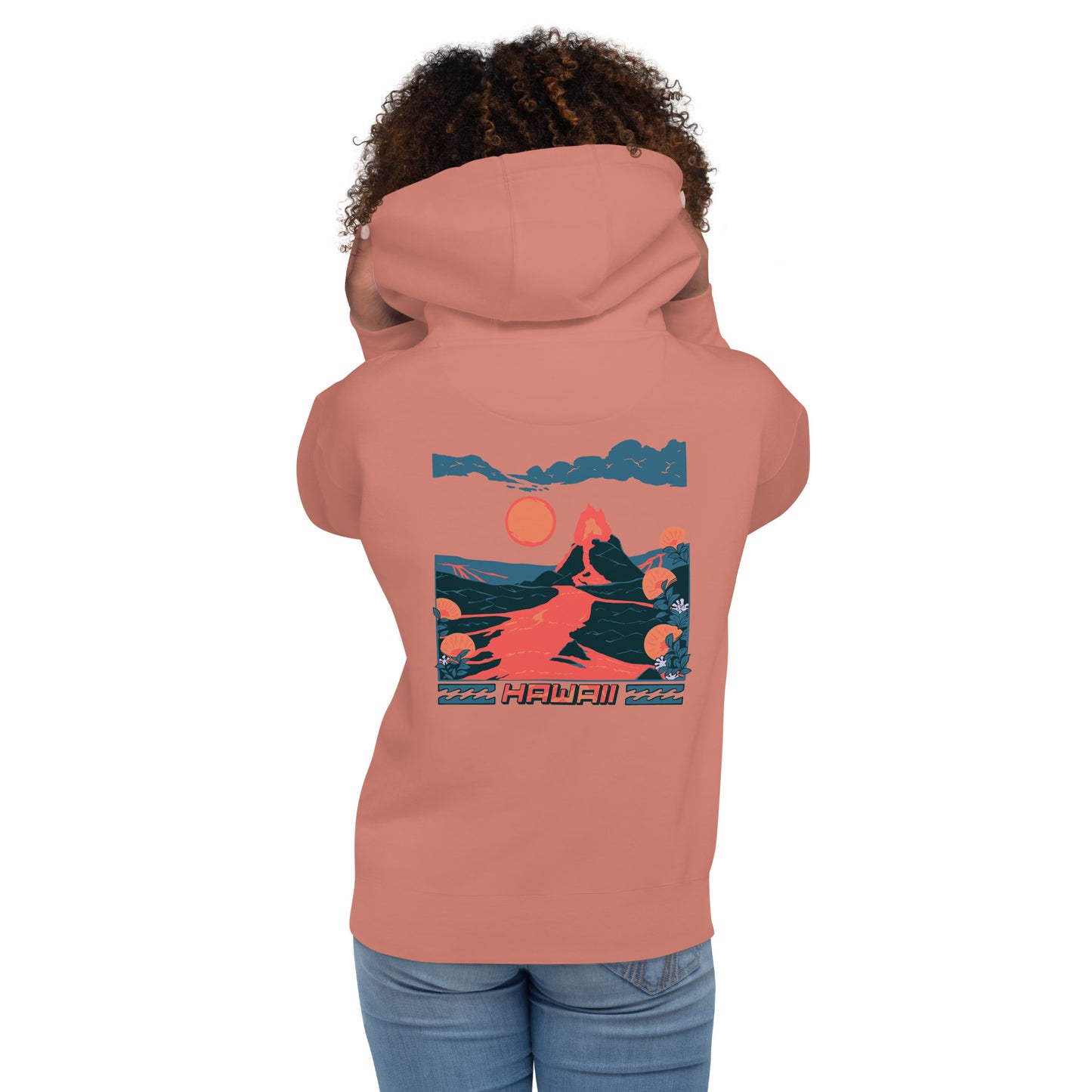 Volcano Hawaii Unisex Hoodie