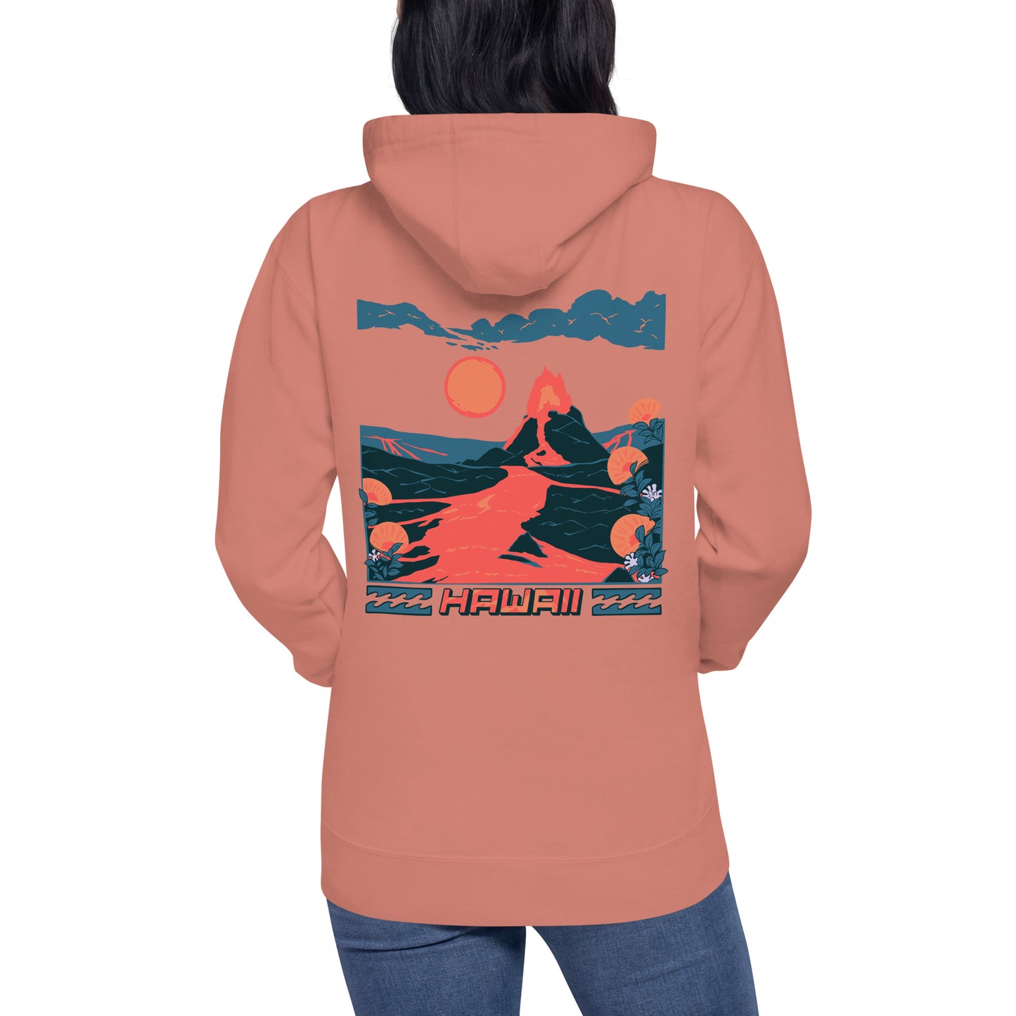 Volcano Hawaii Unisex Hoodie