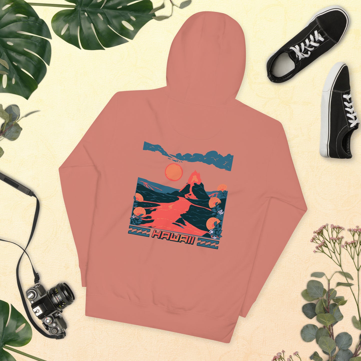 Volcano Hawaii Unisex Hoodie