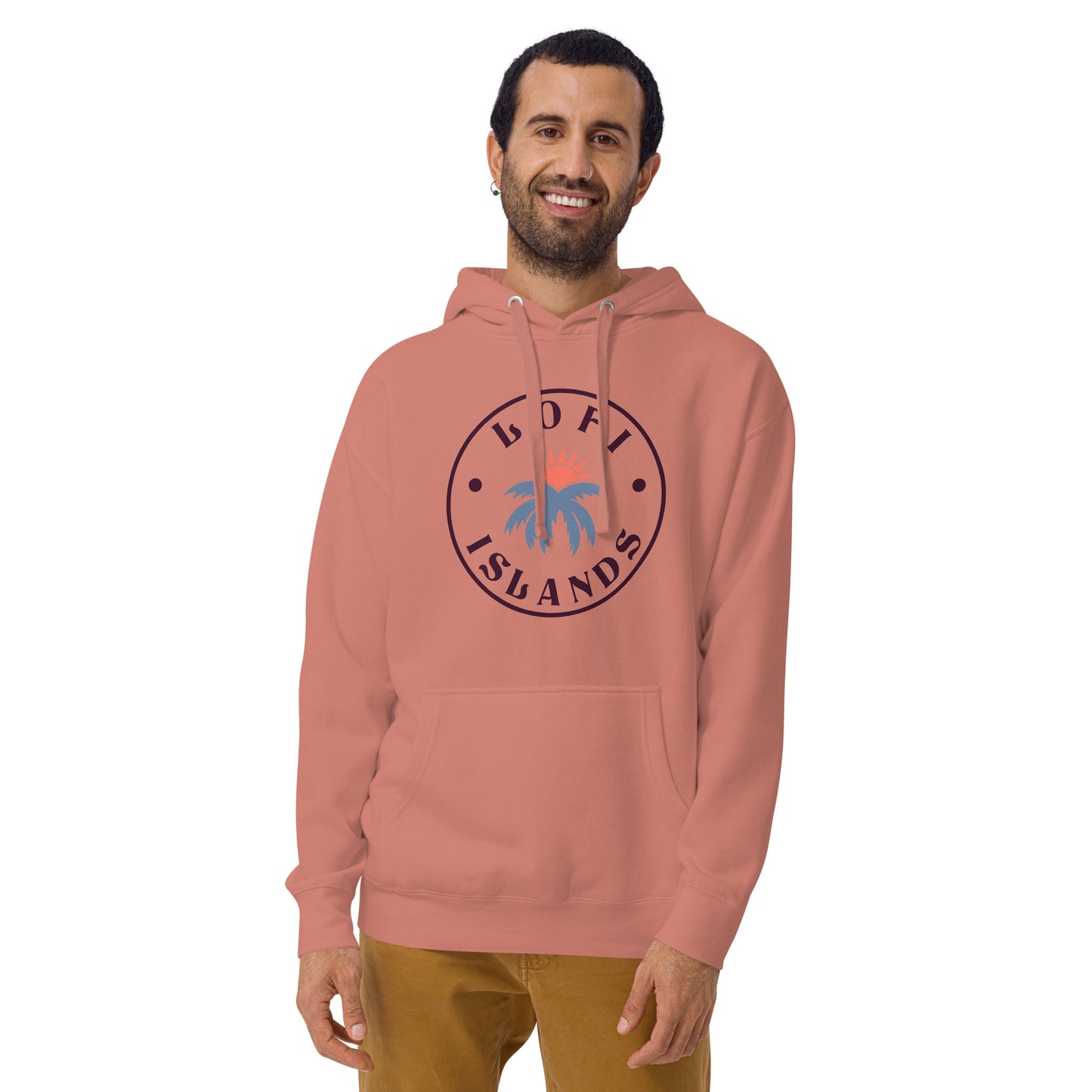 Hawaii Vinyl Records Unisex Hoodie