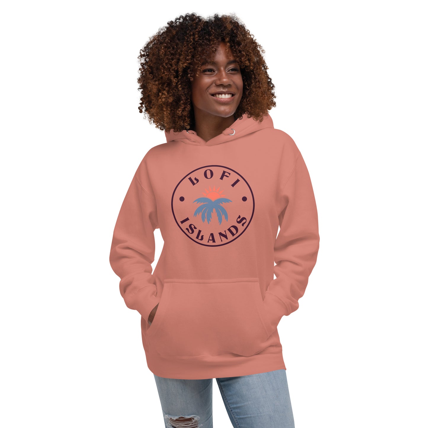 Hawaii Vinyl Records Unisex Hoodie