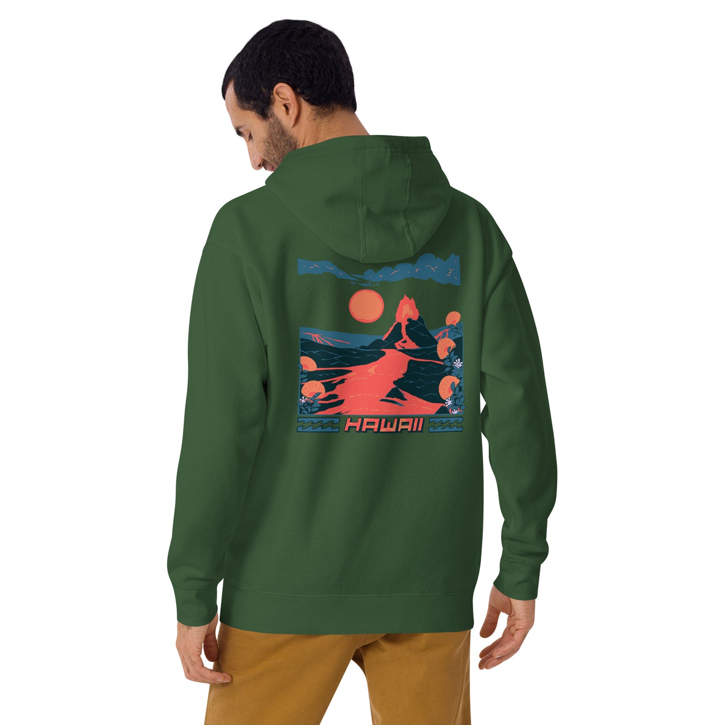 Volcano Hawaii Unisex Hoodie