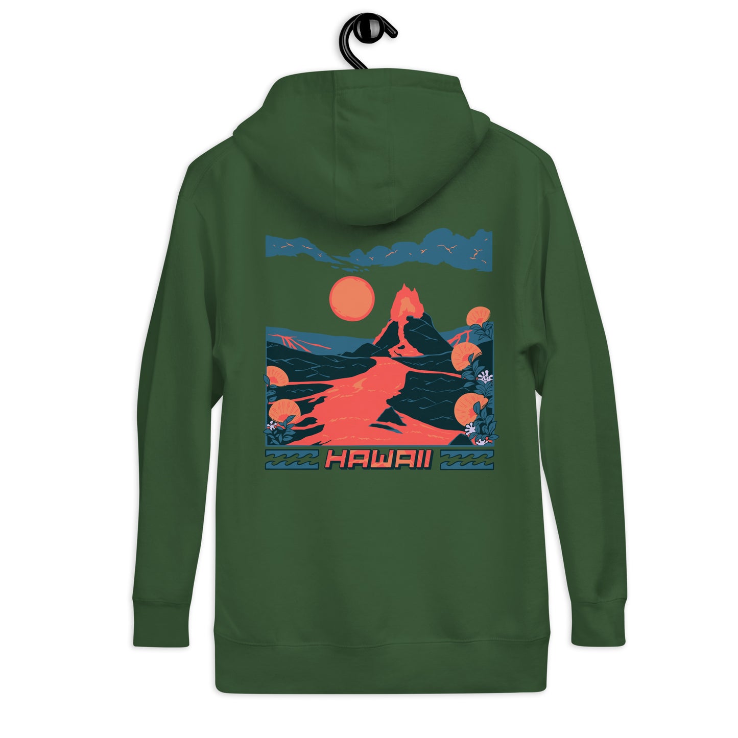 Volcano Hawaii Unisex Hoodie