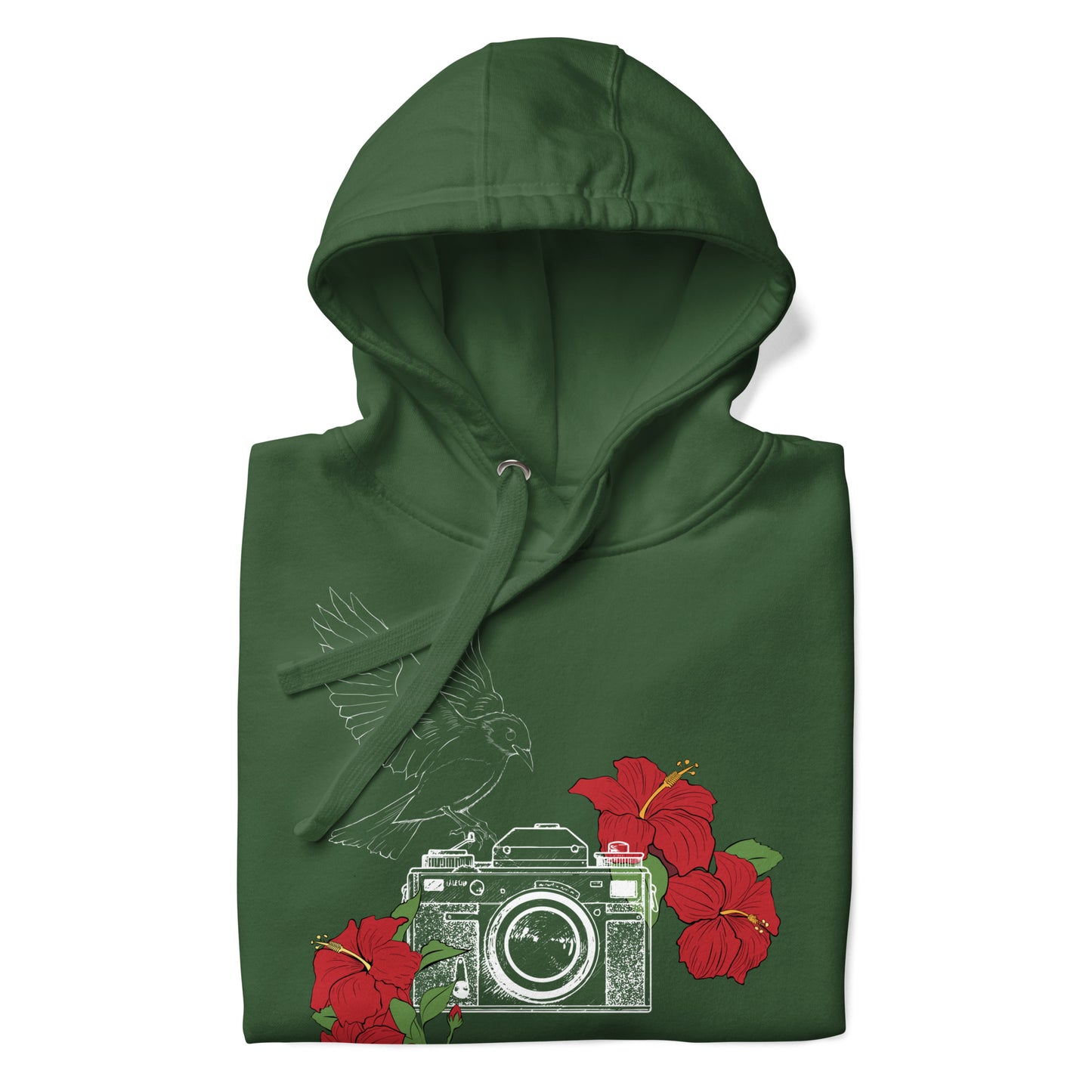 Lo-Fi Hibiscus Unisex Hoodie