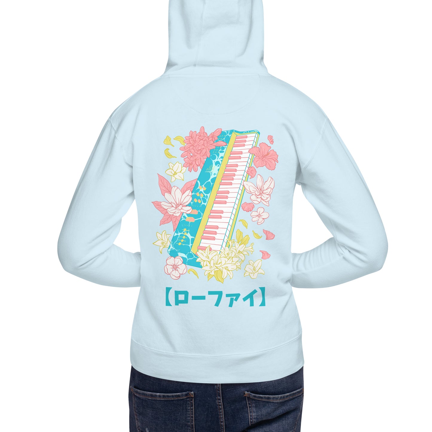 Lo-Fi Islands Keyboard Unisex Hoodie