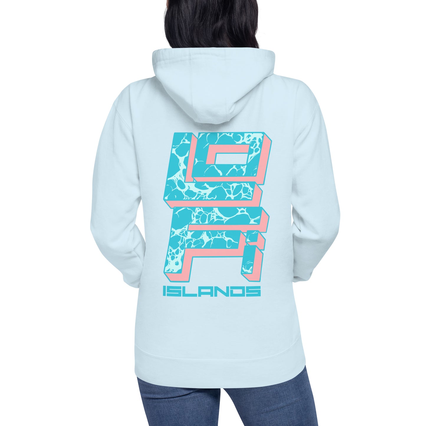 Lo-Fi Islands Wave Unisex Hoodie