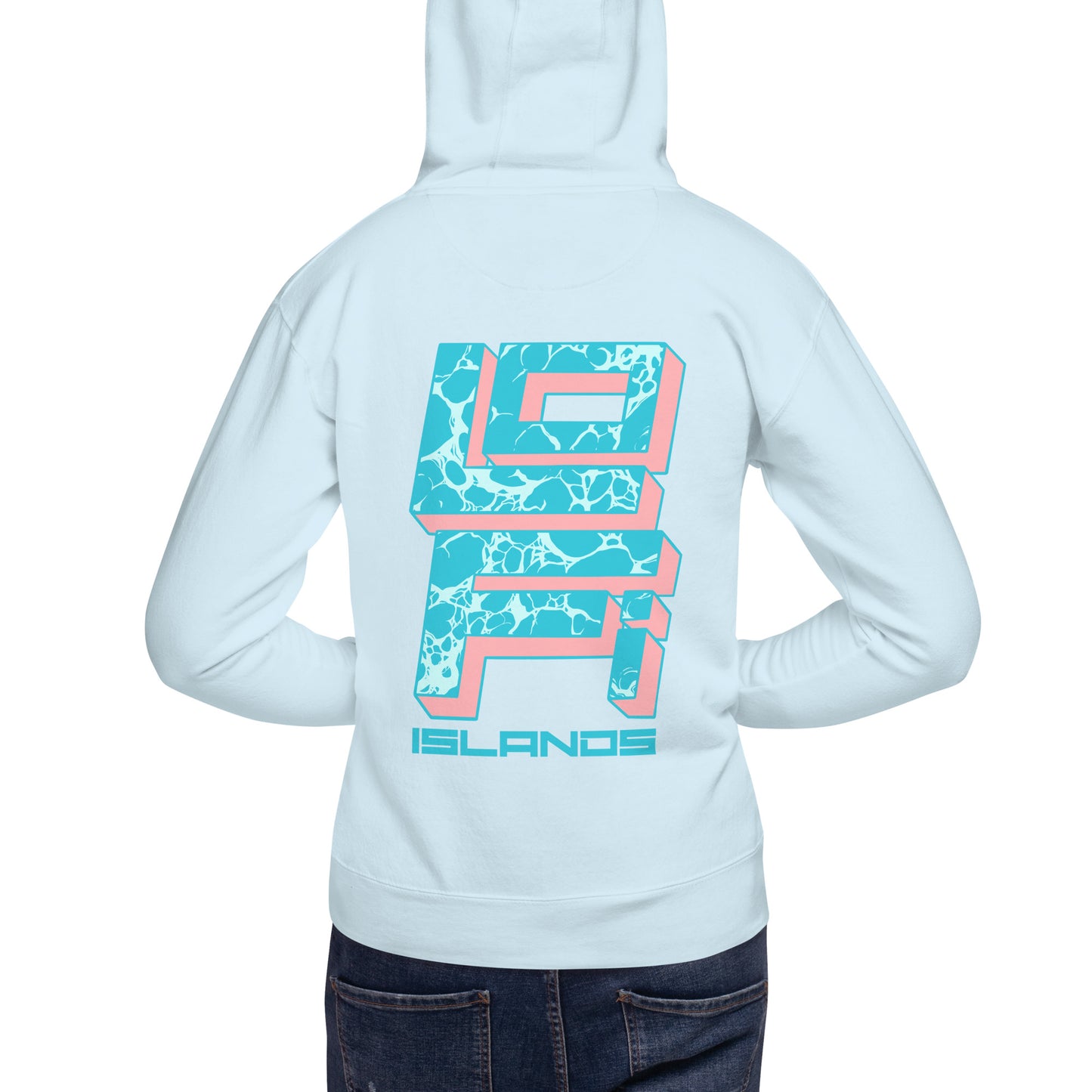 Lo-Fi Islands Wave Unisex Hoodie