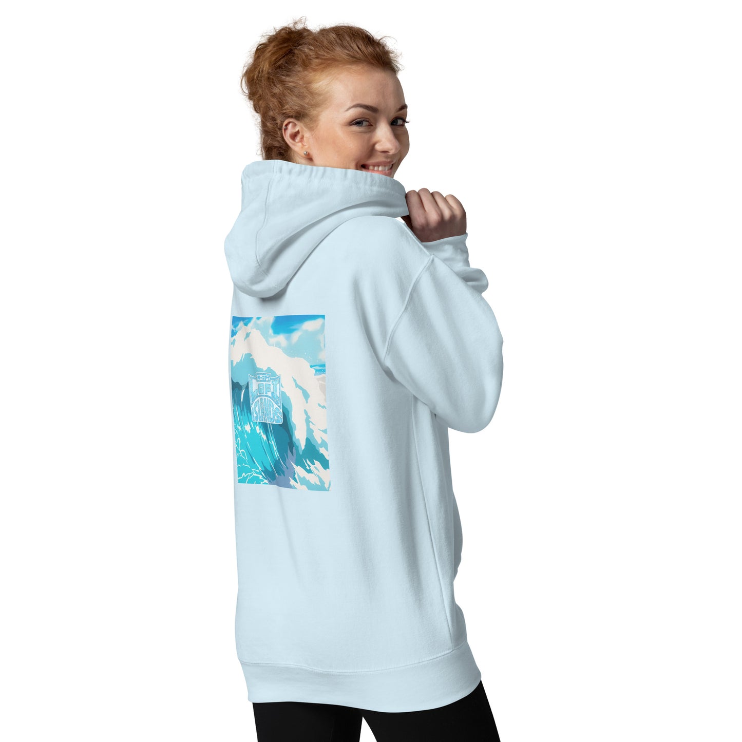 Lo-Fi Islands Wave Unisex Hoodie