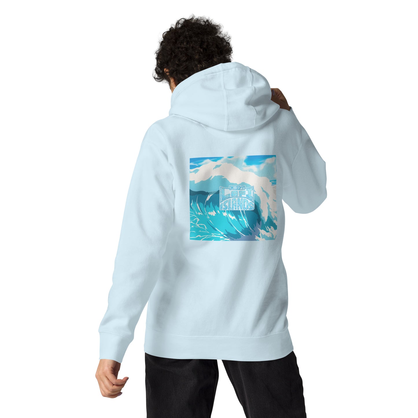 Lo-Fi Islands Wave Unisex Hoodie