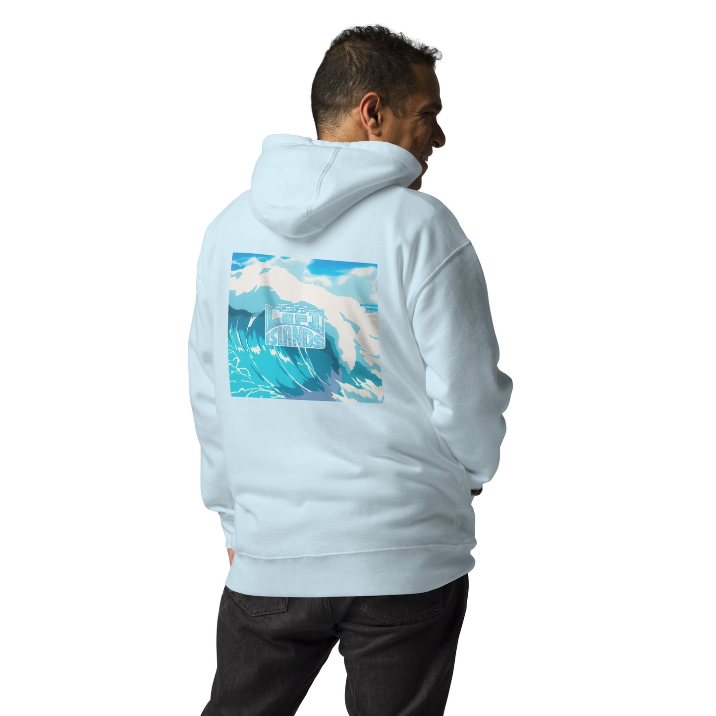 Lo-Fi Islands Wave Unisex Hoodie