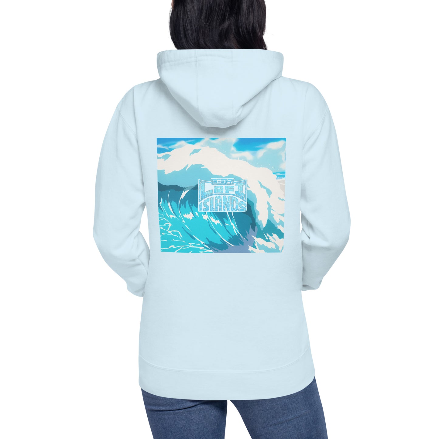 Lo-Fi Islands Wave Unisex Hoodie