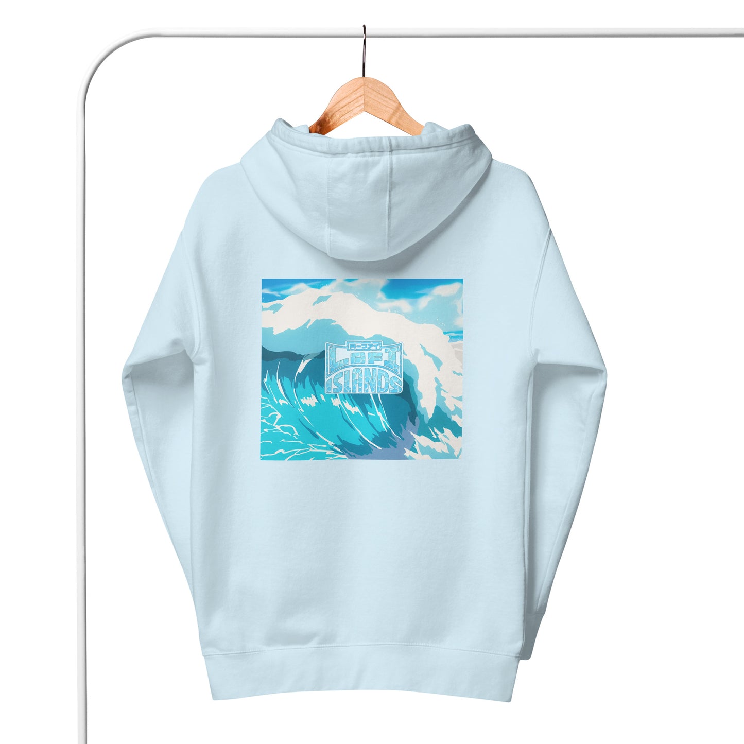 Lo-Fi Islands Wave Unisex Hoodie