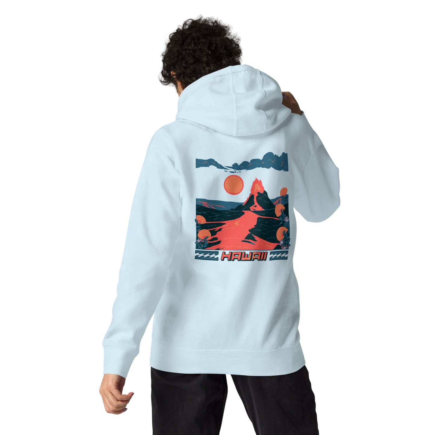 Volcano Hawaii Unisex Hoodie