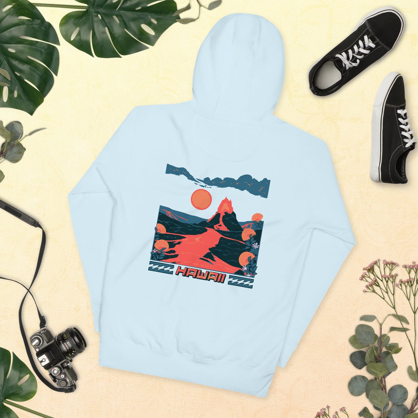 Volcano Hawaii Unisex Hoodie