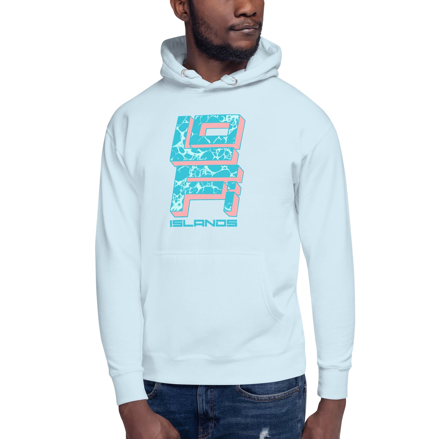 Lo-Fi Islands Keyboard Unisex Hoodie